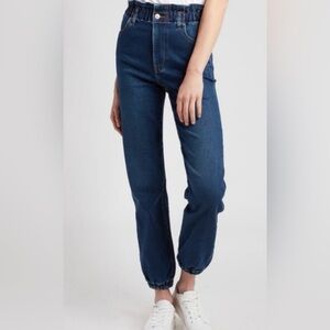 Express Super High-Rise Paperbag Jogger Jeans